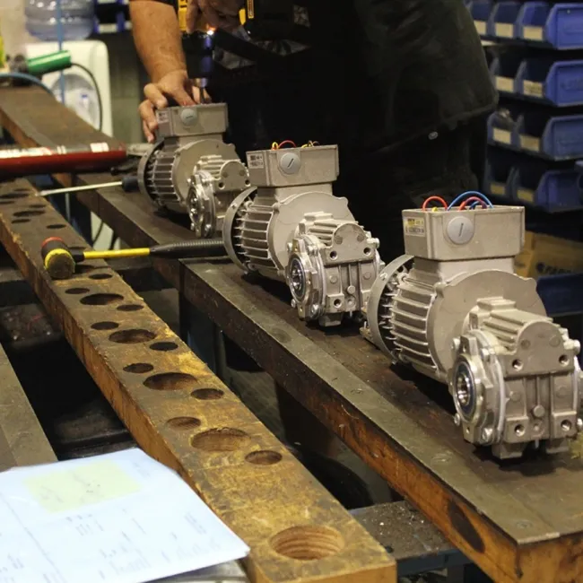 Industrial-grade AC motors from Bauer GMC in Mississauga, ON
					width=